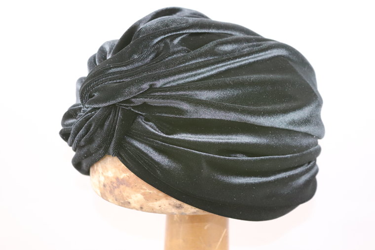 jos van dijck turban velvet black