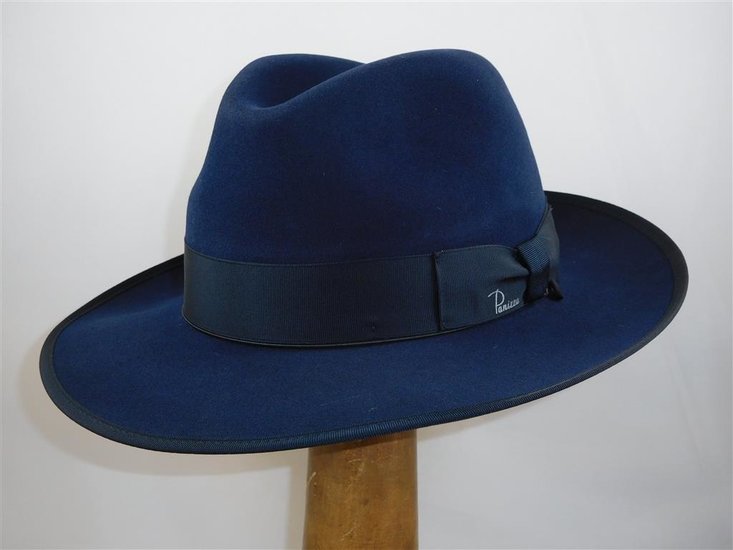 panizza fedora napoli premium wolvilt navy