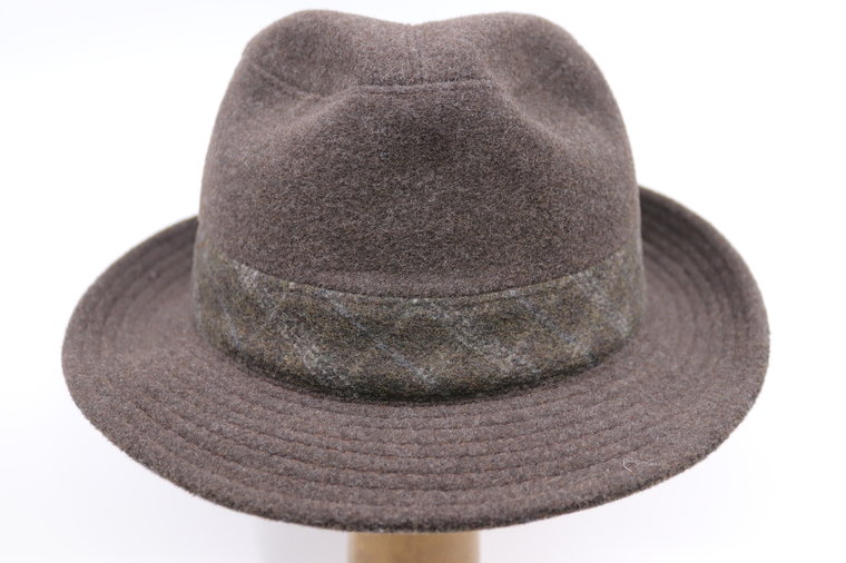 Wegener Trilby Tweed Uni Bruin 