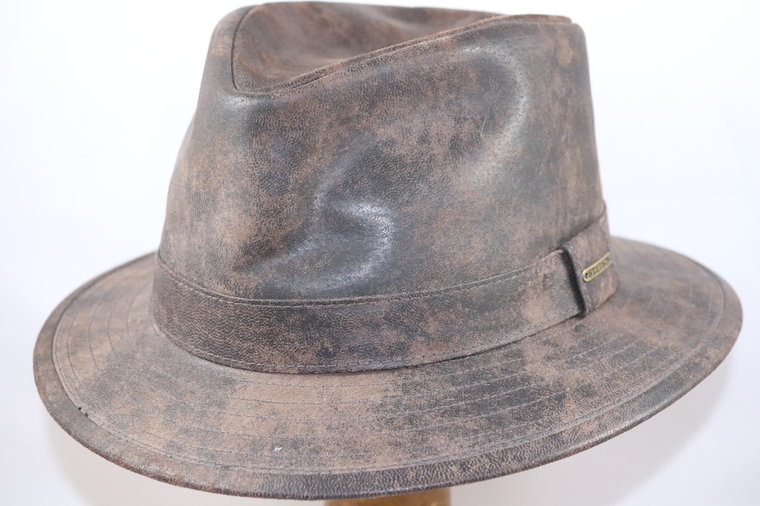 Stetson Trilby Pigskin Brown