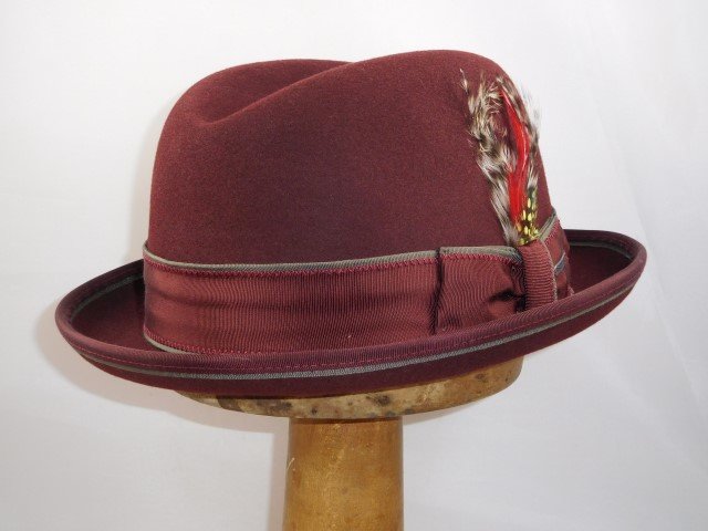 Stetson Homburger Vitafelt Bordeaux