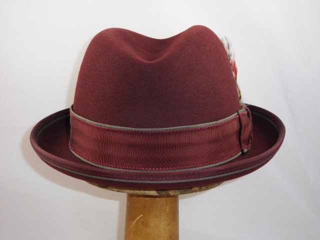 Stetson Homburger Vitafelt Bordeaux