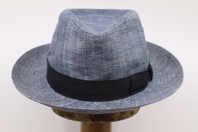 Oliver Sander Fedora Raffia Mix Blauw 