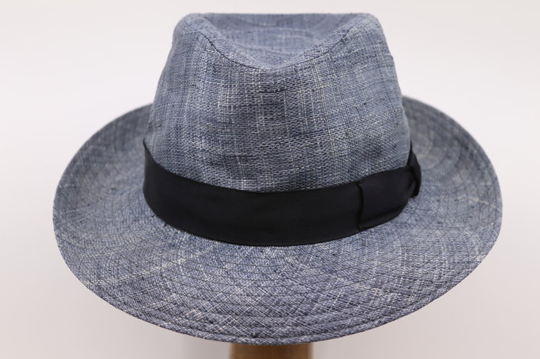 Oliver Sander Fedora Raffia Mix Blauw 