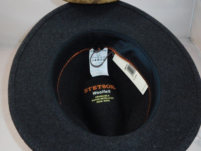 Stetson Traveller Wool Felt GREY Mix 10