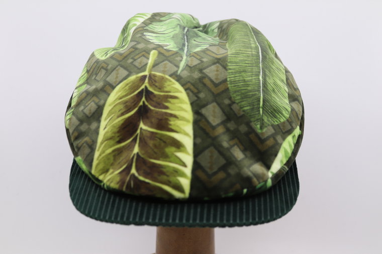 City Sport Klassieke Pet Velvet Leaves Green Rib