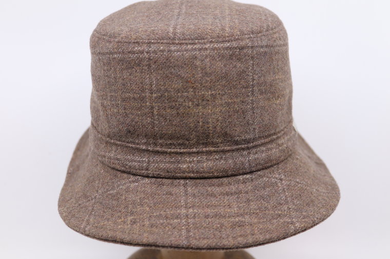 Seeberger Buckethat Geruit Nutria