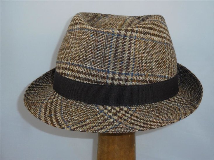 Mida Trilby Tweed Gemeleerd Beige