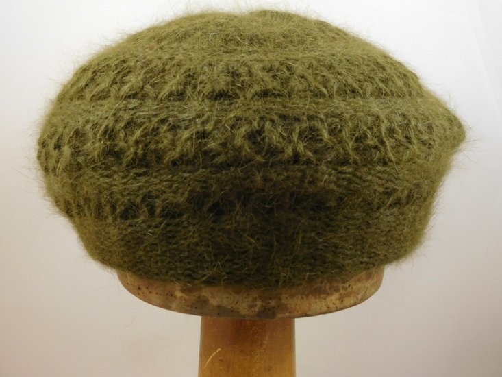 Frasconi Angora Merino Nylon Dubbelgebreide Muts Groen