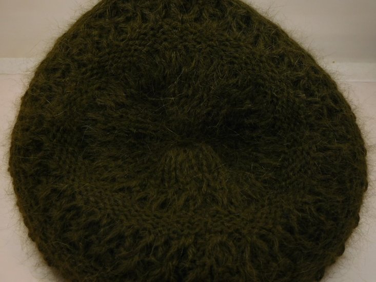 Frasconi Angora Merino Nylon Dubbelgebreide Muts Groen