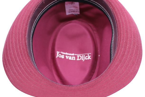 jos van dijck trilby canvas rood