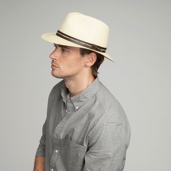 bailey fedora traveller stansfield panama latte