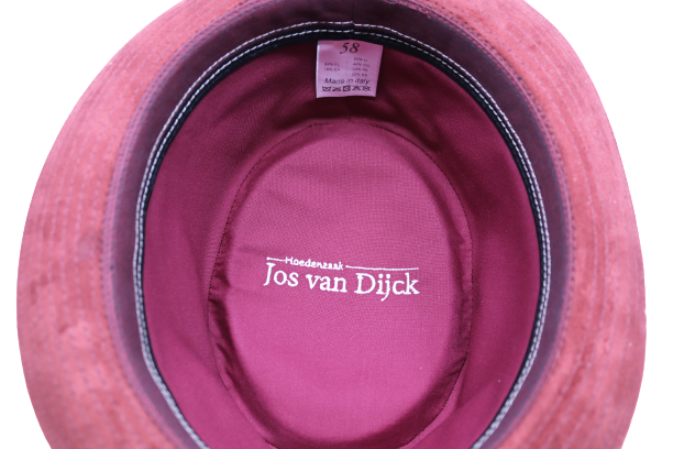 Jos van Dijck Pork Pie Navy Rood Contrast