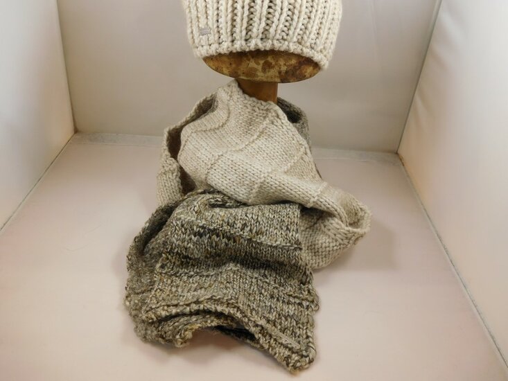 Seeberger Beanie WolMix Fade SAND