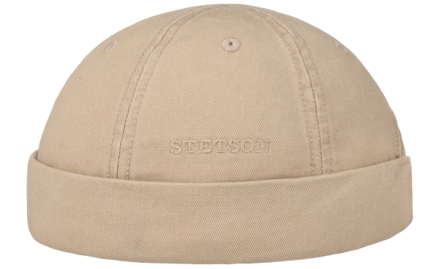 stetson docker cotton beige