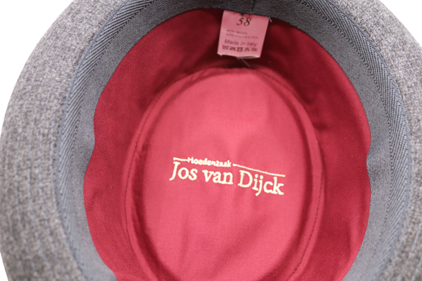 jos van dijck pork pie wolmix grijs