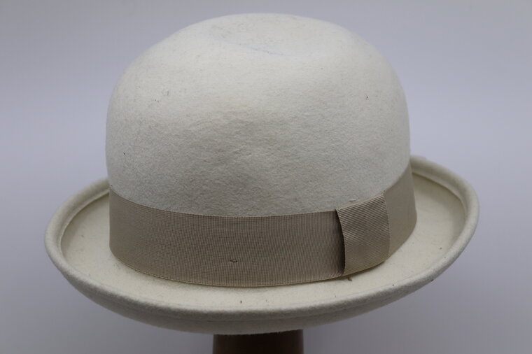 brixton women pack bowler hat ivory