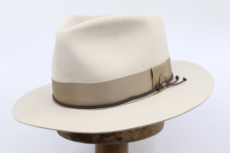 stetson fedora premium felt fredericktown beige