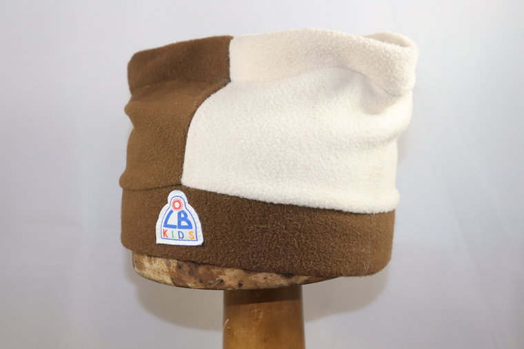 Laine Bonnet kinder beanie Bruin Latte