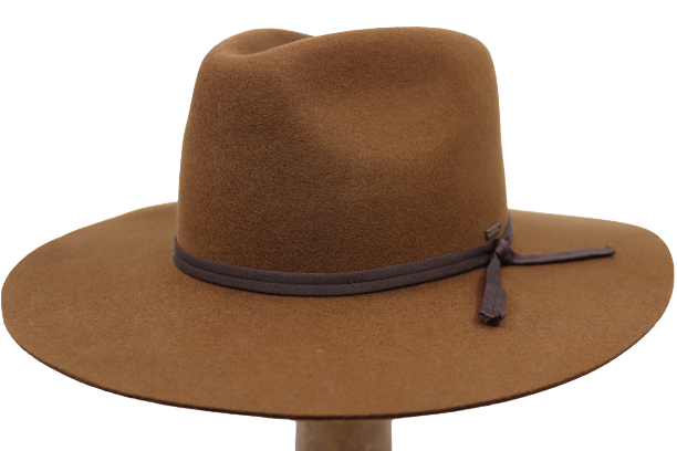 brixton cohen cowboy wool felt  coffee