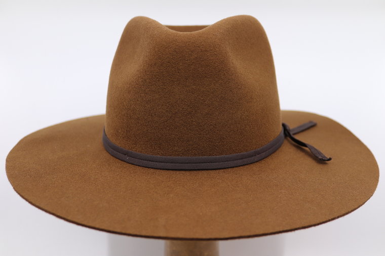 brixton cohen cowboy wool felt  coffee