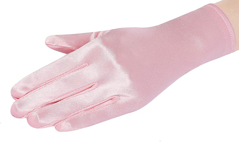 gala handschoenen jessica satijn light pink