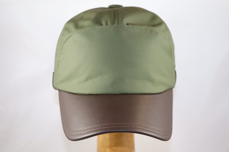 Wigens Baseballcap Wax met oorkleppen Olive