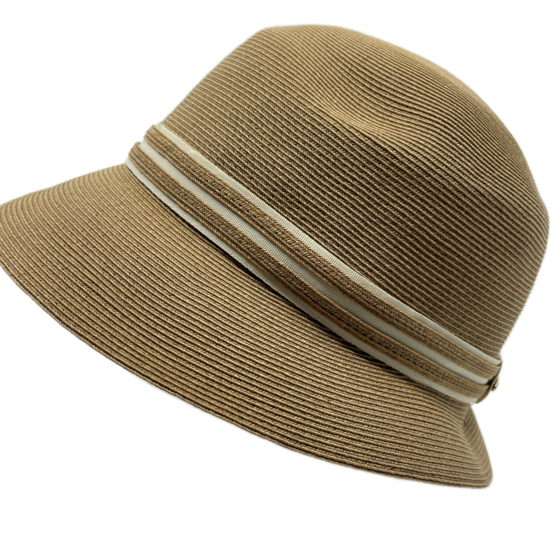 bronte cloche zomerhoed diana cellulose camel