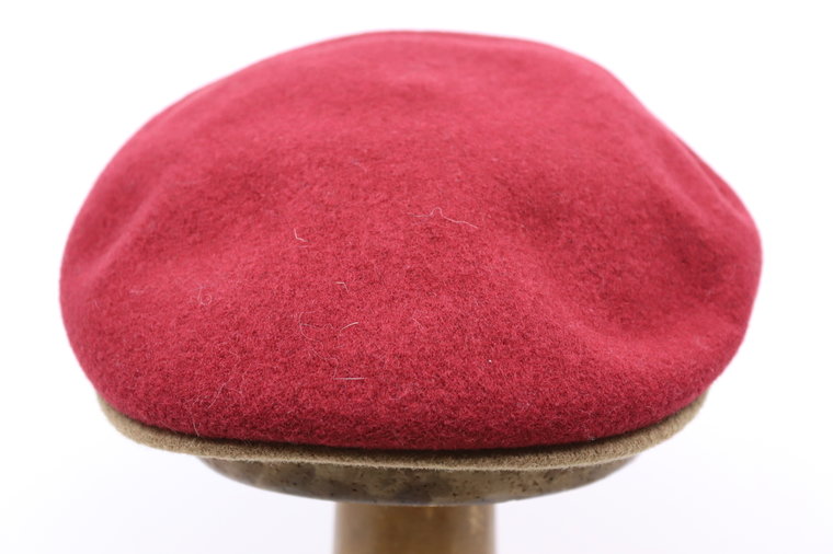 kangol flatcap 504s wool red velvet