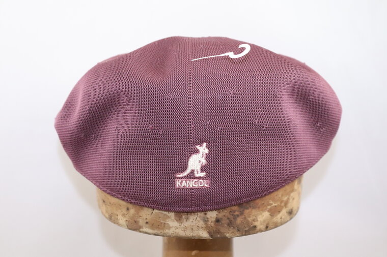 kangol flatcap 504 tropic oxblood