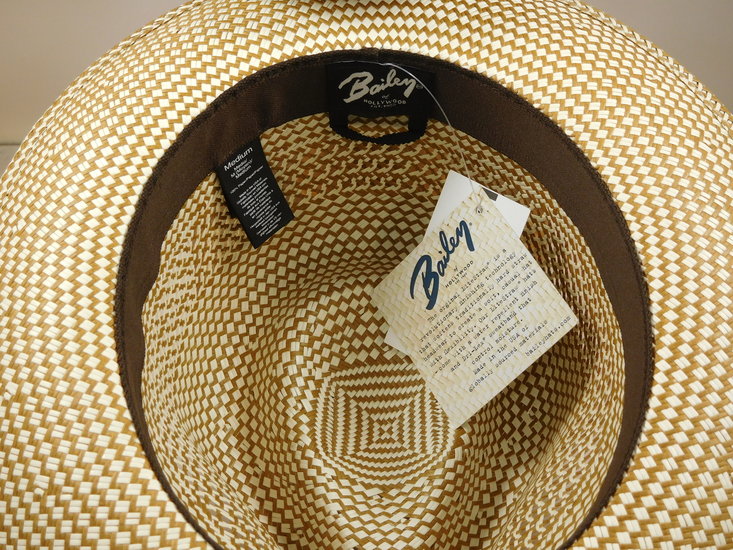 Bailey Rudi LiteStraw Fedora Sepia