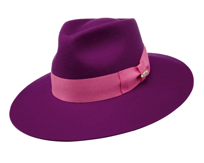 bronte fedora bobby wolvilt fuchsia