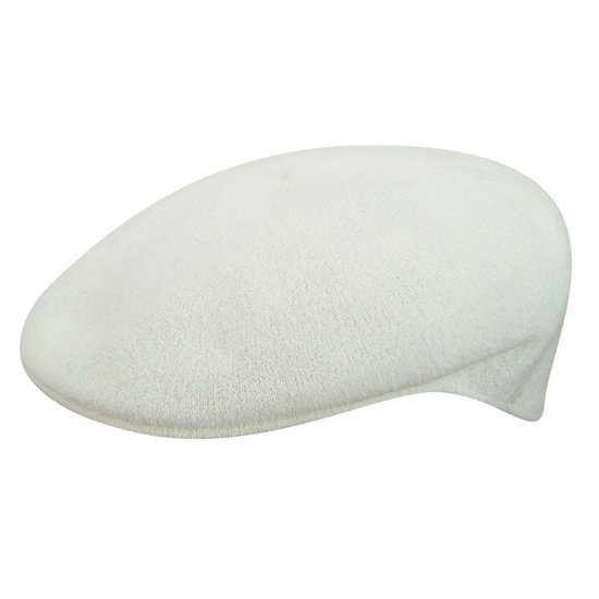 kangol flatcap 504 bermuda white