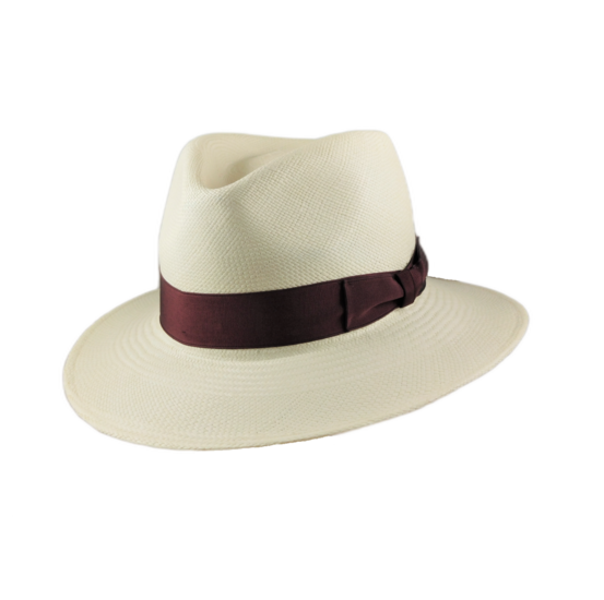 vintimilla fedora bespoke wit bordeaux