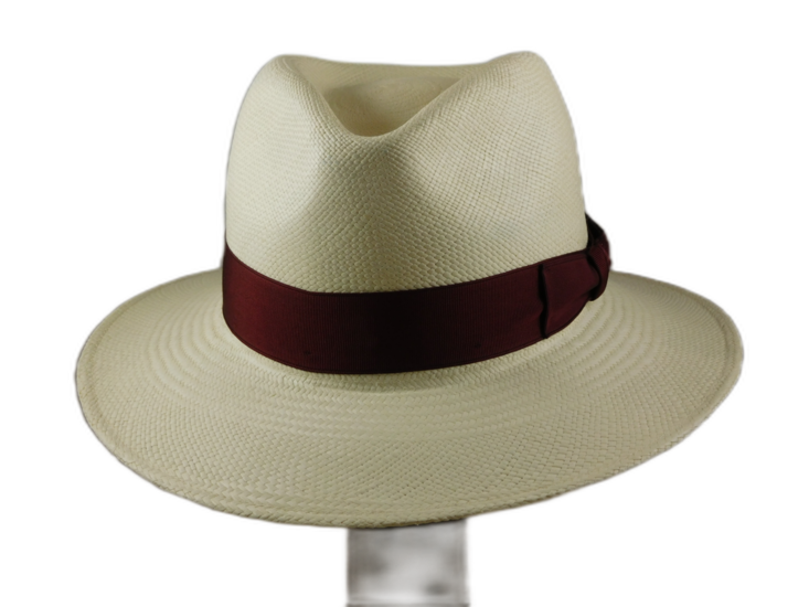 vintimilla fedora bespoke wit bordeaux