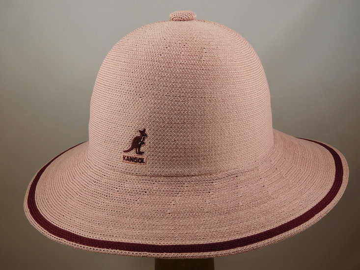 kangol hat casual tropic wide brim dusty rose