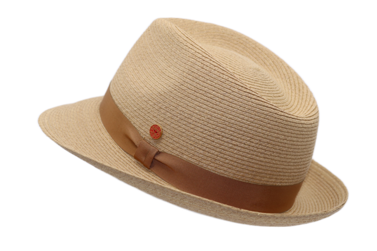 mayser fedora maleo raffia bandstro naturel