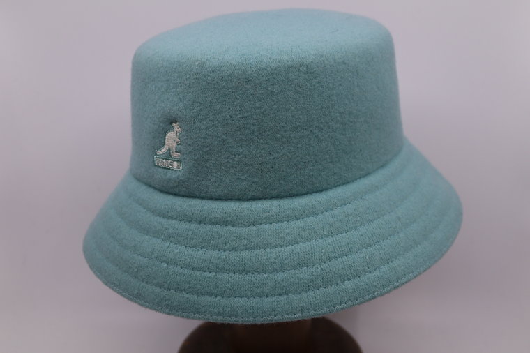 kangol bucket hat lahinch wool blue tint