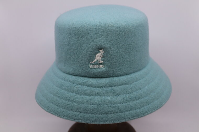 kangol bucket hat lahinch wool blue tint