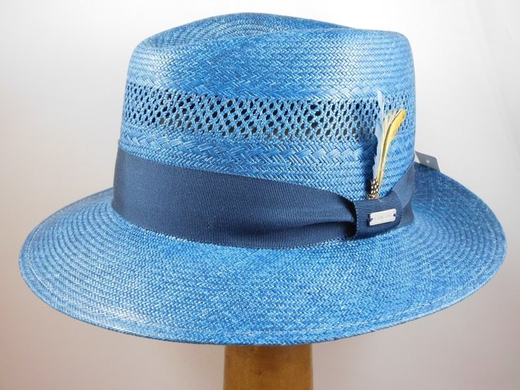 kangol hat lure hiro cellulose blue