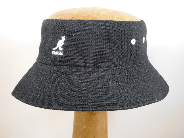 kangol bucket cut off bamboo black