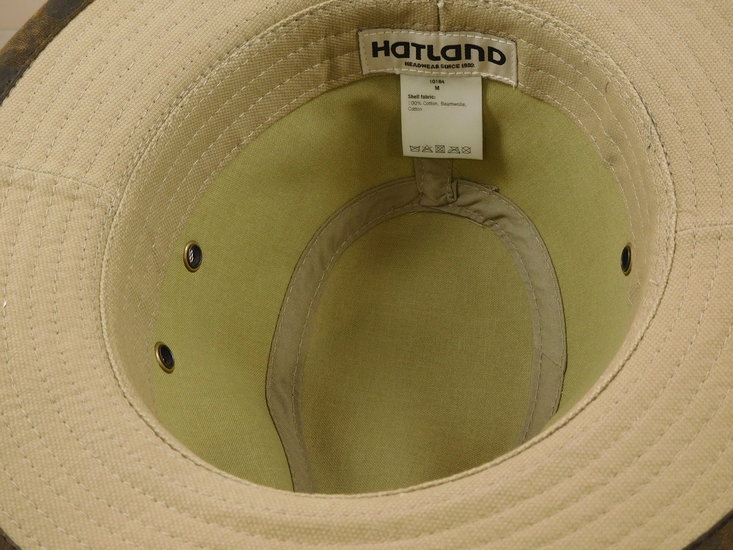 hatland outdoorhoed warwick katoen beige