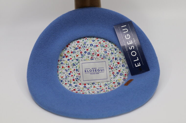 elosegui alpino baret merino wolvilt azzurro blauw