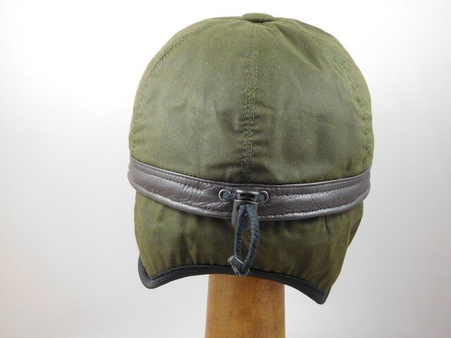 Wigens Baseballcap  Wax met oorkleppen Loden