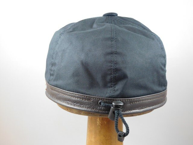 Wigens Baseballcap Wax met oorkleppen Zwart