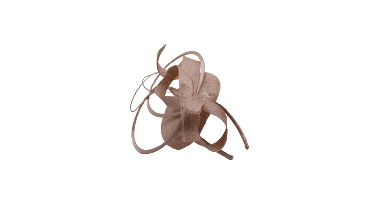 maddox fascinator dopje met strik en loops oyster