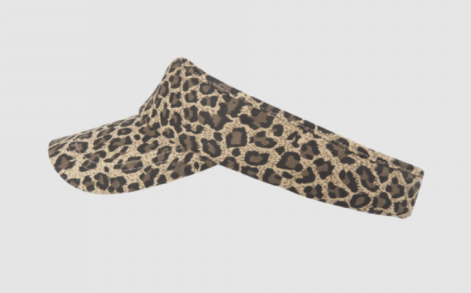 hatland neptune zonneklep katoen leopard