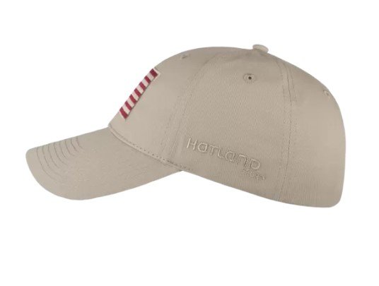 hatland arizona baseball cap katoen american flag beige