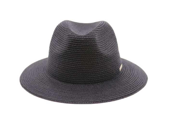 seeberger fedora basic natuurstro black