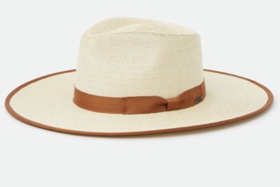 brixton fedora jo straw rancher naturel